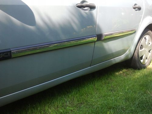 Renault SCENIC II - Listwy CHROM Boczne Drzwi na Arena.pl