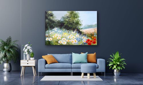 OBRAZ NA PŁÓTNIE 083 Polana 40x30cm na Arena.pl