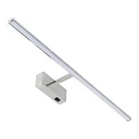 Kinkiet LAMPA ścienna KANARYA 03576 Ideus metalowa OPRAWA listwa LED 12W 4000K nad lustro chrom