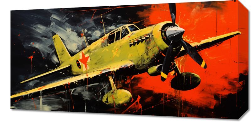Obraz 60x30cm Barwny Przelot zdjęcie 1