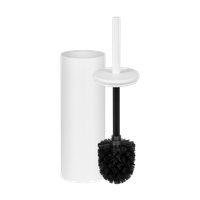 Szczotka do toalety WC Teesa biała mat tuba stal