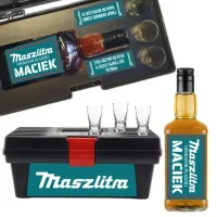 MaszLitra ALKOHOL 18 dla faceta mężczyzny taty dziadka na 18-99 urodziny
