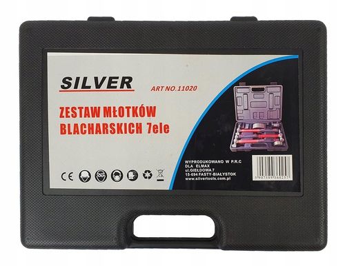MŁOTEK BLACHARSKI ZESTAW MŁOTKÓW blacharskich FIBERGLASS 7el kowadła na Arena.pl