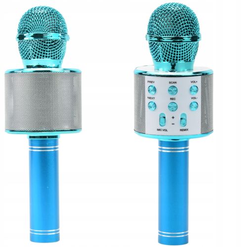 MIKROFON BEZPRZEWODOWY KARAOKE BLUETOOTH USB AUX na Arena.pl