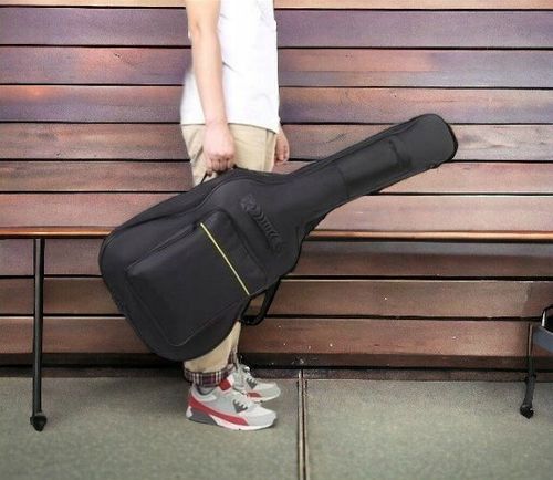 POKROWIEC NA GITARĘ KLASYCZNĄ AKUSTYCZNĄ Z KIESZENIAMI SZELKI UCHWYT GITARA na Arena.pl