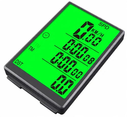 BEZPRZEWODOWY LICZNIK ROWEROWY PRĘDKOŚCIOMIERZ PODŚWIETLENIE DO ROWERU na Arena.pl