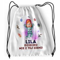 Plecak Sportowy Szkolny Dla Lilii Worek Torba Z Nadrukiem Ze Zdjęciem