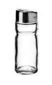Solniczka pieprzniczka przyprawnik szklany sól pieprz SERGIO 35 ml stal nierdzewna