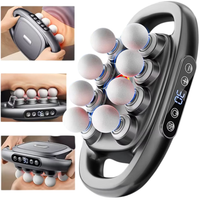 Masażer wibracyjny - Masaż ręczny Do masażu ciała GUN 8 głowic masujących