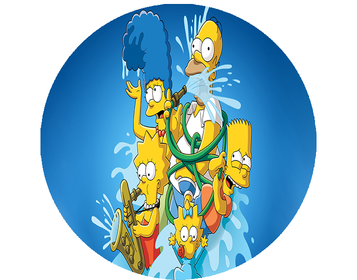 Podkładka pod myszkę Simpsonowie zdjęcie 2