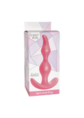 plug anal plug bent anal plug pink