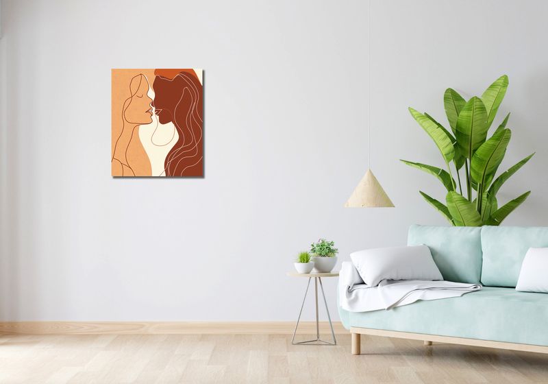 Obraz 50x60cm Zmysłowość Syntez zdjęcie 2