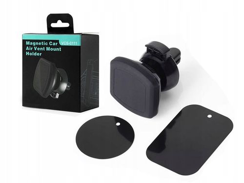 SAMOCHODOWY ROZDZIELACZ 4xUSB QC PD 40W MAGNETYCZNY MOCNY UCHWYT DO KRATKI na Arena.pl