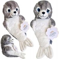 FOKA UCHATKA maskotka PLUSZOWA foczka PLUSZAK 25cm