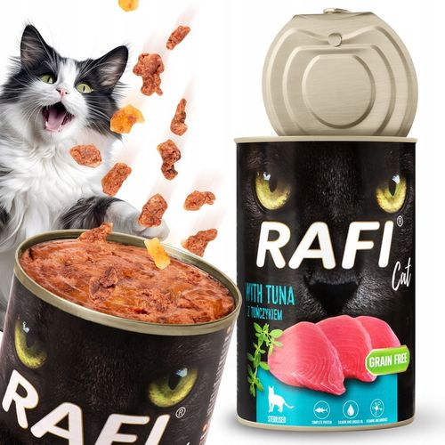 DOLINA NOTECI RAFI KOCIA KARMA DLA KOTA MOKRA PUSZKA MIX SMAKÓW na Arena.pl