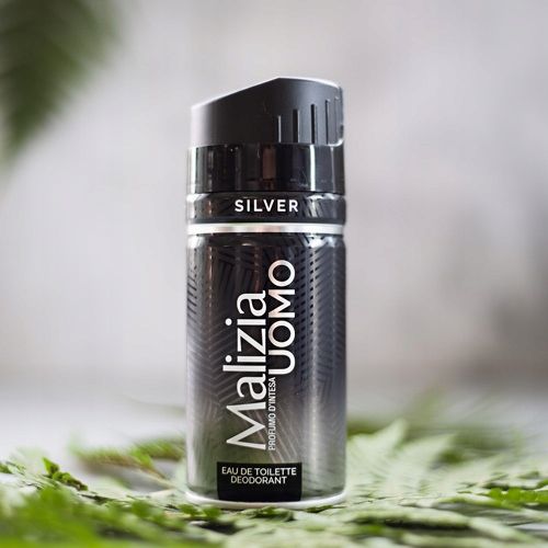 Malizia Dezodorant Silver Men 150 Ml zdjęcie 2