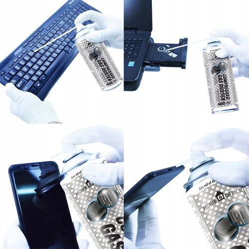 6x AABCOOLING SPRĘŻONE-POWIETRZE 400ml RURKA-15cm na Arena.pl