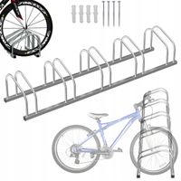 STOJAK NA ROWER ROWERY 5 STANOWISK ROWEROWY STAL OCYNKOWANA 154,5x33x27 cm
