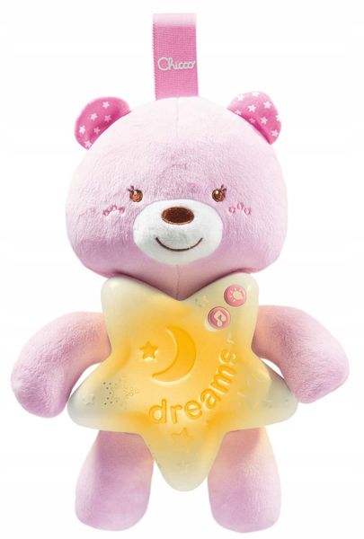 Miś na dobranoc różowy zdjęcie 2