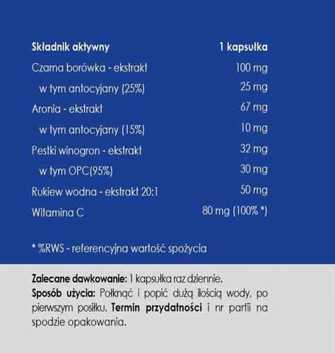 Panaseus Sokoli Wzrok 50kaps POPRAWA WZROKU na Arena.pl