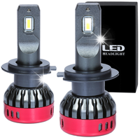 Żarówki LED MINI H7 F6 CSP MOCNE 100W 20000LM