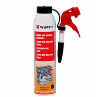 Klej Silikonowy Olejoodporny Czarna Masa Uszczelniająca WURTH Tuba 200ml