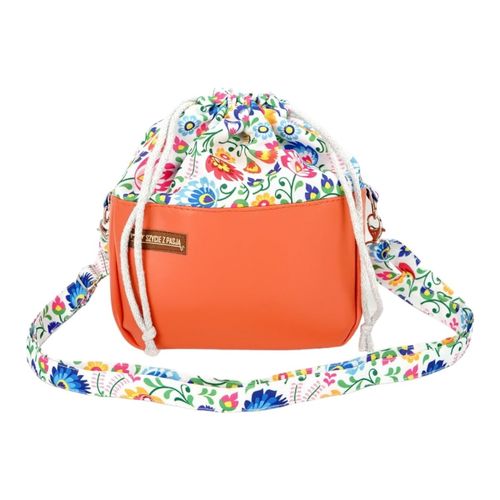 Torebka Wzór Łowicki Mała Sakiewka na Arena.pl