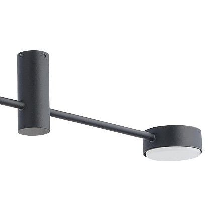 Industrialna LAMPA sufitowa ORBIT 7943 Nowodvorski metalowe kinkiet do kuchni czarny zdjęcie 2