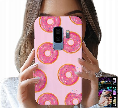 ETUI DO SAMSUNG GALAXY S9 PLUS - WZÓR Z PĄCZKAMI DONATAMI POLEWĄ CUKROWĄ na Arena.pl