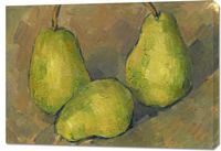 Obraz 100x70cm  Three Pears, Paul Cezanne Vintage do Salonu