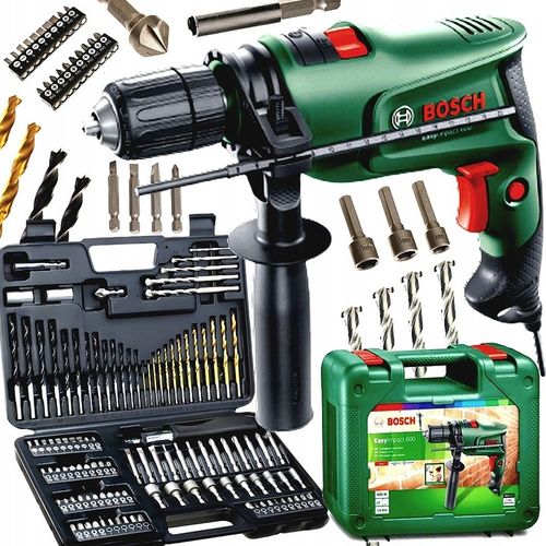 BOSCH WIERTARKA UDAROWA EASYIMPACT 600W +AKCESORIA na Arena.pl