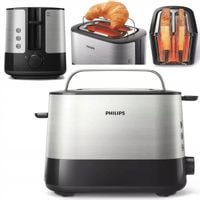 Toster Philips Viva Collection HD2637/90 srebrny 7 poziomów