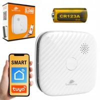 CZUJNIK DYMU DETEKTOR OGNIA WIFI ALARM BEZPRZEWODOWY CZUJKA TUYA CERTYFIKAT