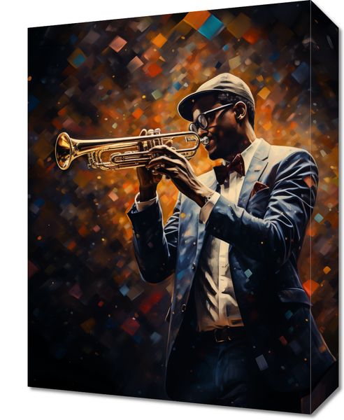 Obraz 30x40cm Symfonia na Trąbce zdjęcie 1