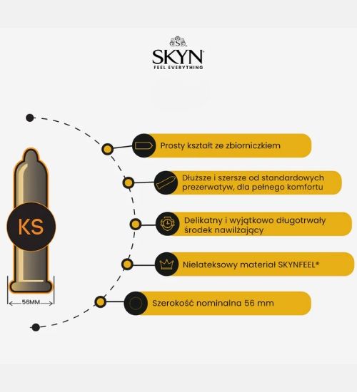 Prezerwatywy Skyn King Size 10 szt zdjęcie 2