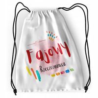 Plecak Dla Rzeczoznawcy Sportowy Szkolny Worek Z Nadrukiem Ze Zdjęciem