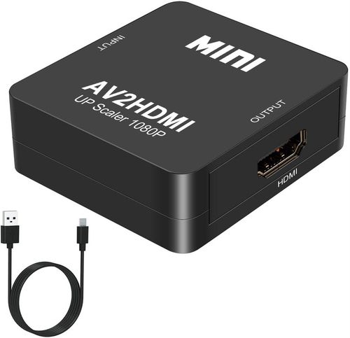 ADAPTER KONWERTER AV RCA CVBS CINCH DO HDMI 1080p na Arena.pl