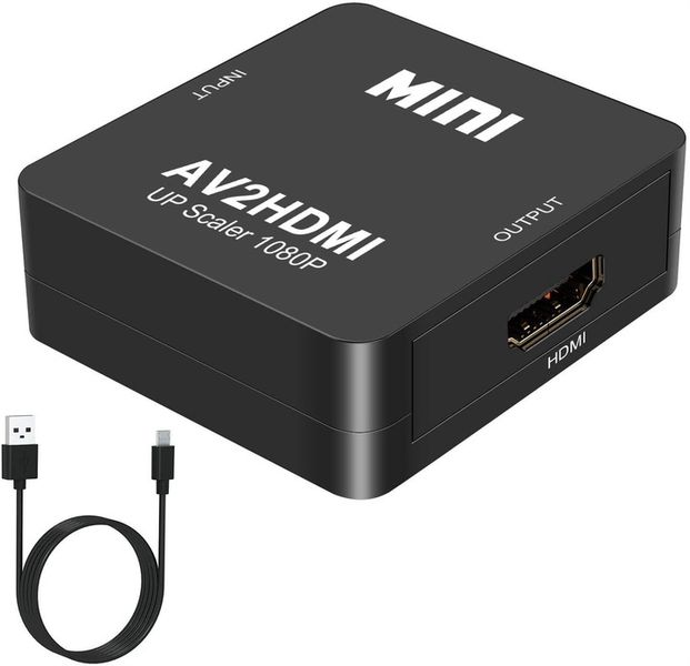 ADAPTER KONWERTER AV RCA CVBS CINCH DO HDMI 1080p zdjęcie 3