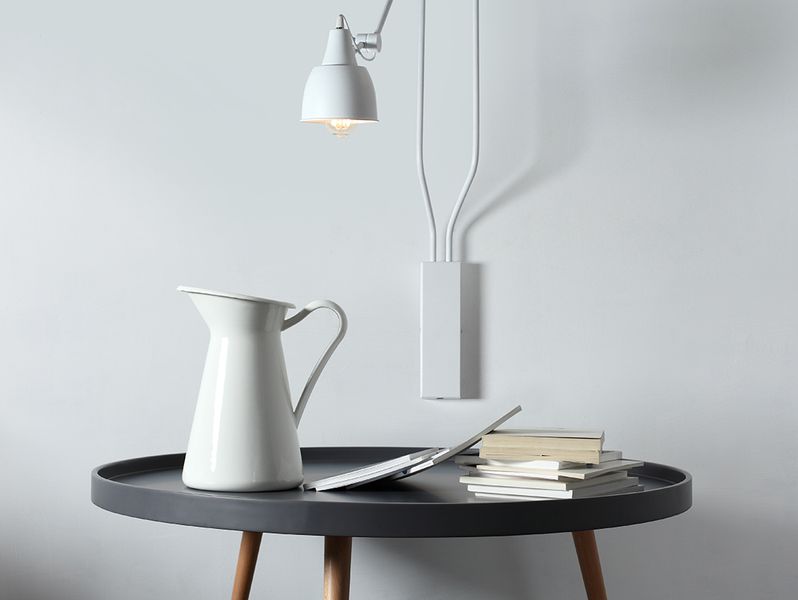 Lampa ścienna COBEN WALL 2 – biały zdjęcie 4