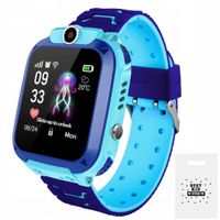 Smart-Trend zegarek dziecięcy Smartwatch Q12/Q19/ D- Blue