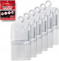 Pochłaniacz wilgoci osuszacz powietrza + wieszak do szafy 500ml 6szt. 248g