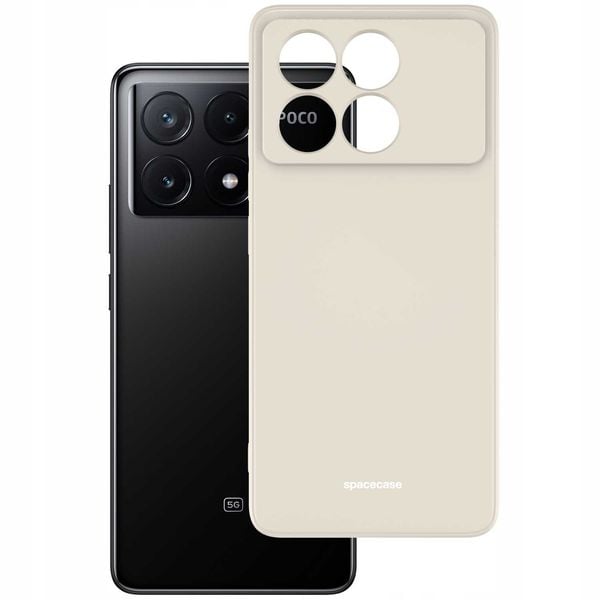 Spacecase Silicone Case Poco X6 Pro 5G Bone zdjęcie 3