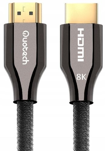 Kabel HDMI 2.1 8K Ultra High Speed QUOTECH 3m na Arena.pl