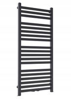 GRZEJNIK ŁAZIENKOWY PRIME-MID 500/530 CZARNY MAT