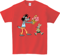Koszulka T-shirt dla dzieci - Wilk i Zając Ну, погоди!