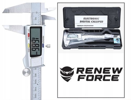 DOKŁADNA Suwmiarka elektroniczna ZE STALI NIERDZEWNEJ cyfrowa 0-150mm na Arena.pl