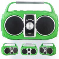 Radio przenośne PRIME3 NEON APR-71GR NEON zielone z Bluetooth Boombox