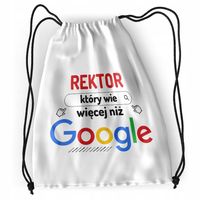 Plecak Dla Rektora Sportowy Szkolny Worek Z Nadrukiem Ze Zdjęciem