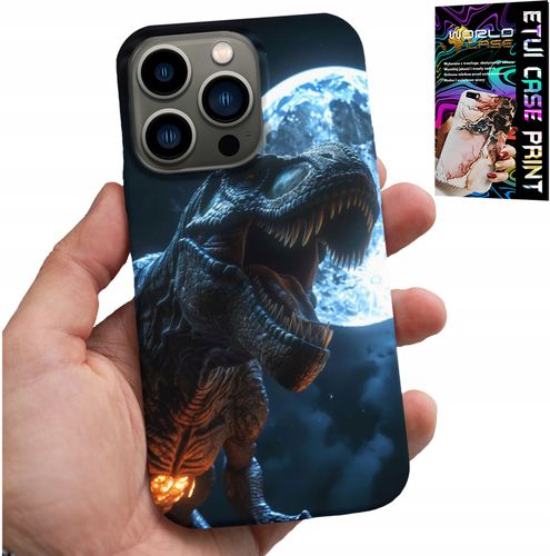 ETUI DO IPHONE 15 PRO - DINO DINOZAUR TYRANOZAUR POKROWIEC CASE na Arena.pl