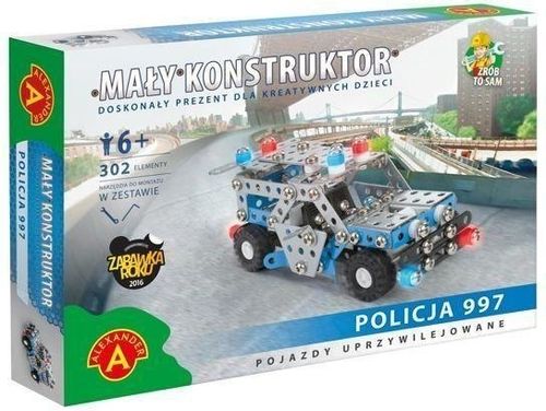 MAŁY KONSTRUKTOR - POLICJA 997 - ALEXANDER na Arena.pl